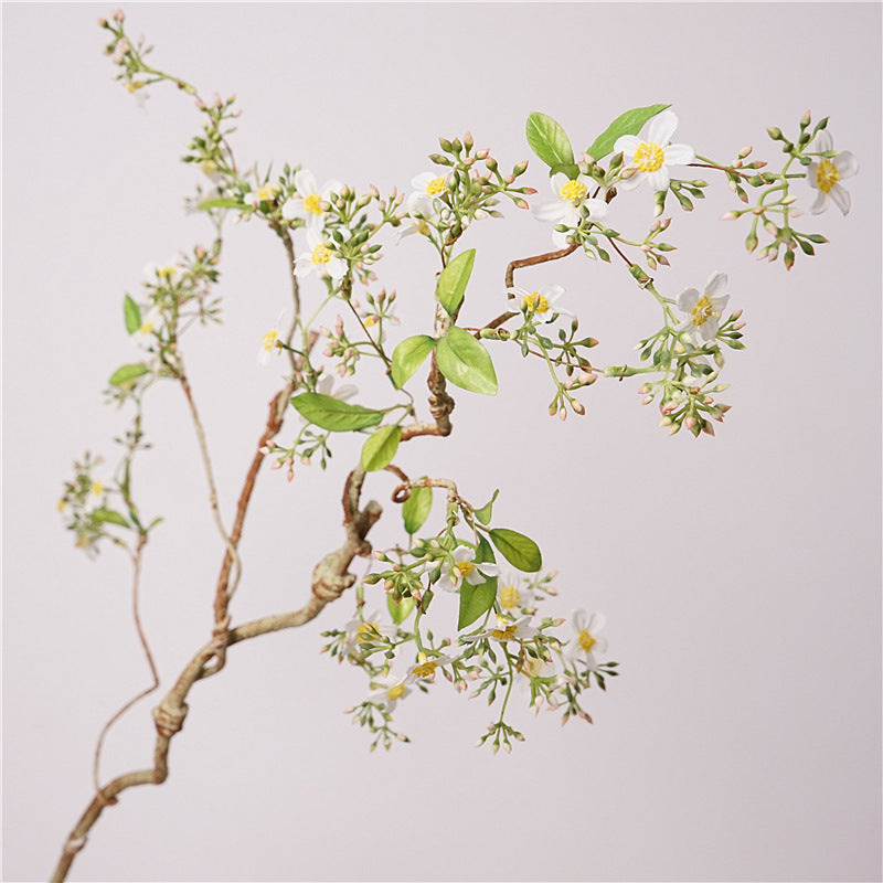 3ft Artificial Weeping Crabapple Blossom Branch - Wedding Window Ceiling Decor Fake Silk Flowers