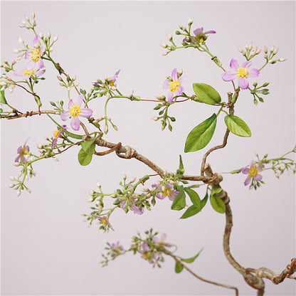 3ft Artificial Weeping Crabapple Blossom Branch - Wedding Window Ceiling Decor Fake Silk Flowers