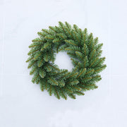 Artificial Christmas Wreaths Green Bulk DIY Holiday Decor 12 Inch 5 Pcs