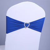 Bulk Pack of 50 Spandex Chair Ties with Buckle Slider Chair Sashes Wholesale