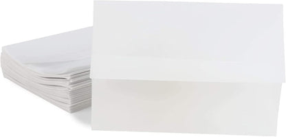 Bulk 100 Pack Translucent Envelope Liners for 5x7 Wedding Invitations Paper Protectors Archival Quality for Bridal Shower & Anniversary Keepsakes Wholesale