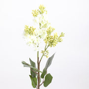 27 Inch Lilac Silk Flower Stems with Leaves 10 Pcs Artificial Floral Centerpiece