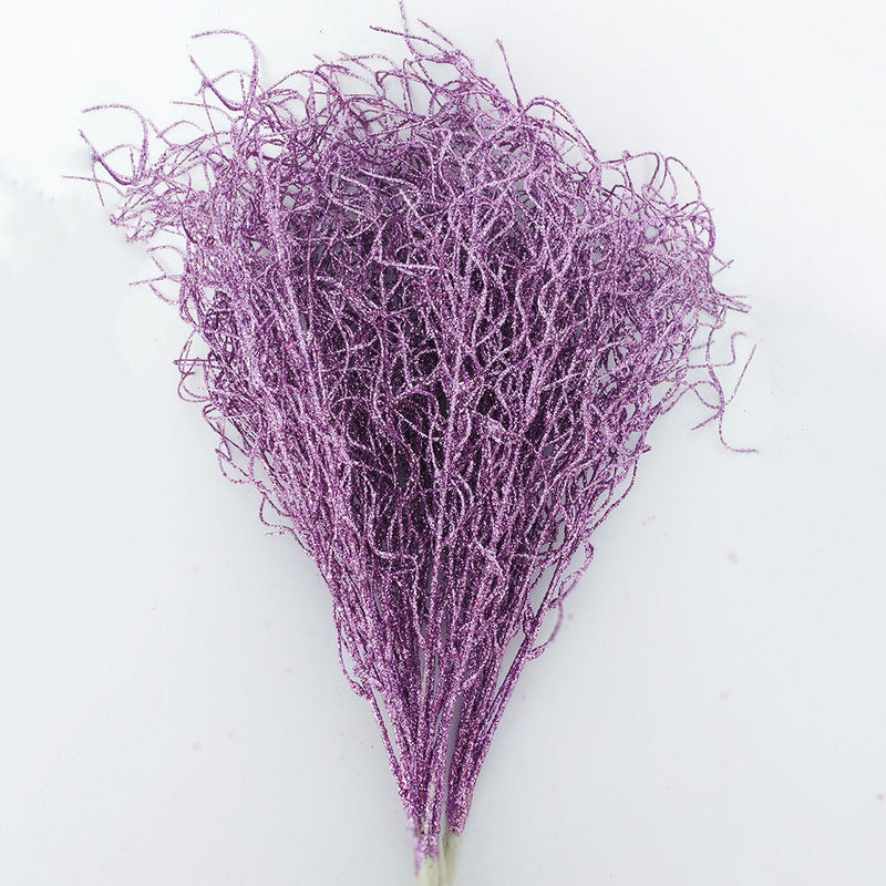 17 Inch Artificial Glitter Christmas Bush Stems 10 Pcs Decorative Picks Ornaments