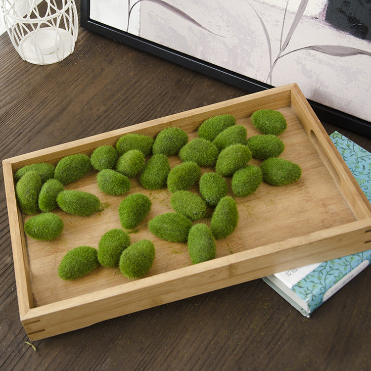 Artificial Moss Rocks Bulk, Greenery Moss Plants for DIY Fairy Garden Aquarium, Natural Look