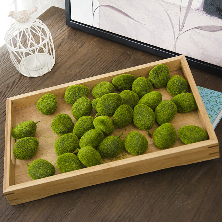 Artificial Moss Rocks Bulk, Greenery Moss Plants for DIY Fairy Garden Aquarium, Natural Look