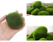 Artificial Moss Rocks Bulk, Greenery Moss Plants for DIY Fairy Garden Aquarium, Natural Look