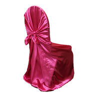Bulk 10 PCS Satin Chair Covers for Event Dinning Wedding Banquet Party Wholesale