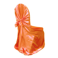 Bulk 10 PCS Satin Chair Covers for Event Dinning Wedding Banquet Party Wholesale
