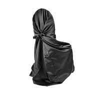 Bulk 10 PCS Satin Chair Covers for Event Dinning Wedding Banquet Party Wholesale