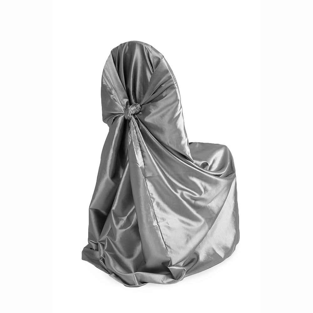 Bulk 10 PCS Satin Chair Covers for Event Dinning Wedding Banquet Party Wholesale