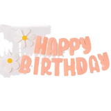 Bulk 4 pcs Felt Happy Birthday Banner and Letter Garland for Party Backdrop Decorations Wholesale