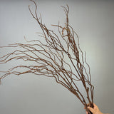 47.2" Artificial Dragon Willow Branches Decor Faux Greenery Stems for Floral Arrangements