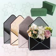 4 Sets Artificial Flower Envelope Boxes with Floral Foam Blocks Bulk Wholesale