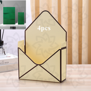 4 Sets Artificial Flower Envelope Boxes with Floral Foam Blocks Bulk Wholesale