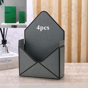 4 Sets Artificial Flower Envelope Boxes with Floral Foam Blocks Bulk Wholesale