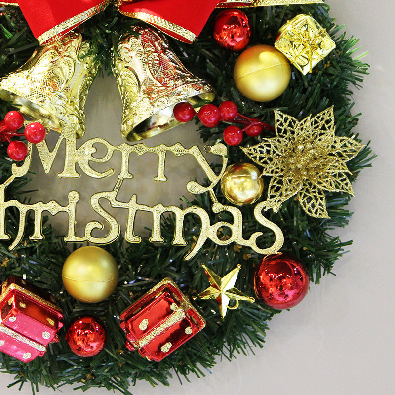 Christmas Bell Garland 12-24 Inch Artificial Decorative Holiday Hanging Decor
