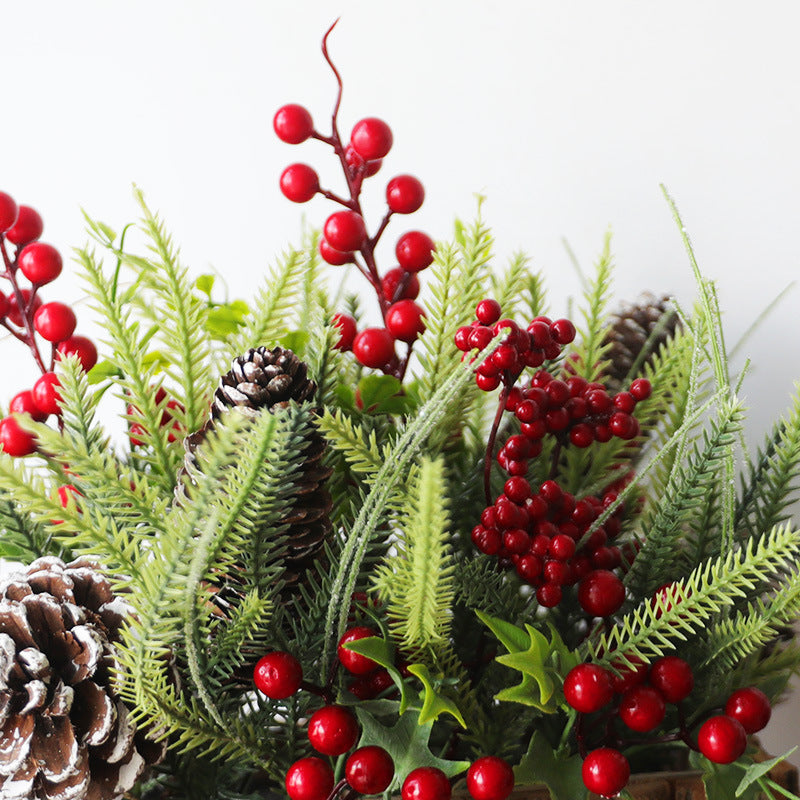 Christmas Tabletop Ornament 10 Inch Artificial Decorative Holiday Accent