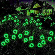 Halloween Decor Waterproof Solar Spooky Eye Lights for Outdoor Use Perfect for Yard Garden Lawn and Party Decorations