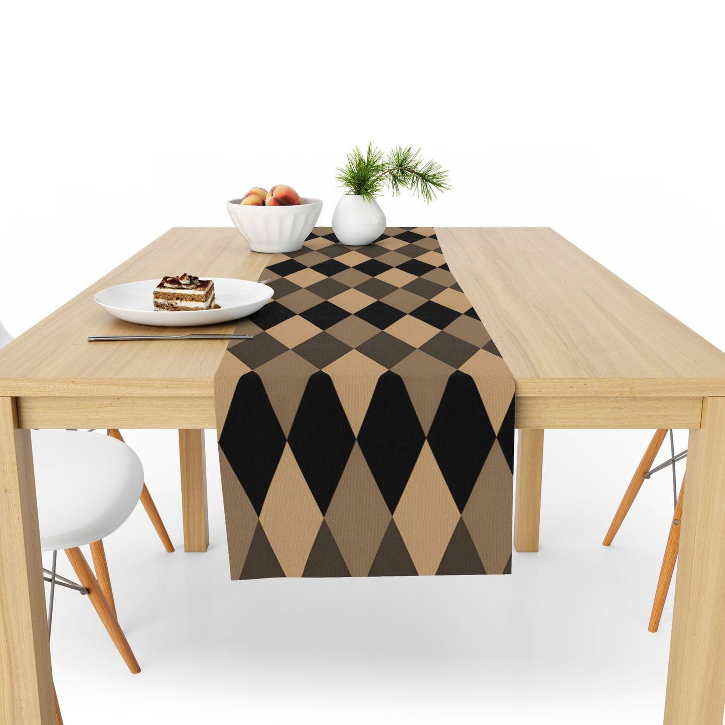 Bulk 2 Pcs Bohemia Flax Strip Table Runners Suitable for Wedding Party Festive Indoor and Outdoor Decoration Wholesale