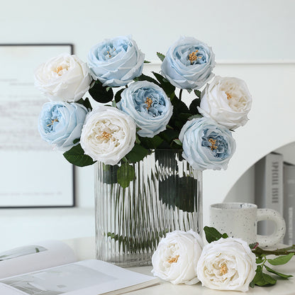 Bulk Artificial Roses Stems Realistic Faux Flowers for Wedding Decorations Table Centerpieces Photography Props Home & DIY Floral Arrangements