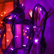 11.5 Ft LED Halloween Spider Ghost Branch Lights Bulk Imitation Decorative String Light