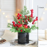 Christmas Tabletop Berry Ornament 12 Inch Artificial Holiday Decoration