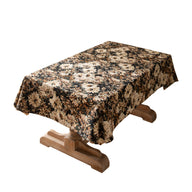 Bulk Bohemian Oil Painting Style Thick Tablecloth Decorative and Durable Table Cover Wholesale