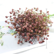 8 Pcs Artificial Baby’s Breath Bushes, UV Resistant Outdoor Silk Flowers, Spring Summer Decor