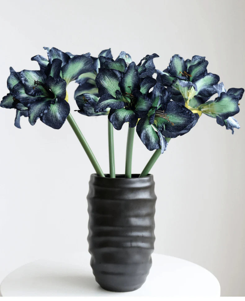 Bulk 21" Amaryllis Stems Artificial Amaryllis Flower Arrangements Wholesale