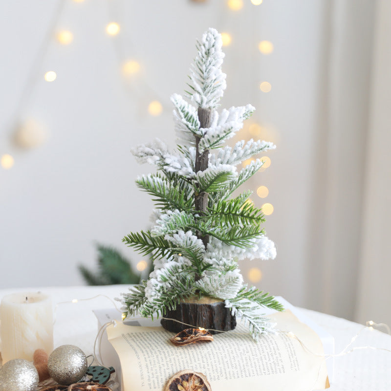 Artificial Spruce Christmas Tree 12 Inch Small Tabletop Holiday Decor