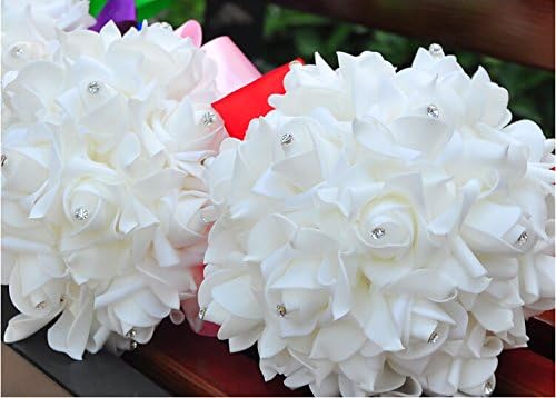 Bulk 6" Foam Rose Bouquets Wedding Bouquets for Bride & Bridesmaids Wholesale