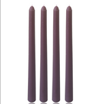 Bulk 12 Inch Tall Taper Candles Set of 4 Smokeless Unscented Candles for Weddings and Celebrations Parties Decor Wholesale