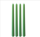 Bulk 12 Inch Tall Taper Candles Set of 4 Smokeless Unscented Candles for Weddings and Celebrations Parties Decor Wholesale