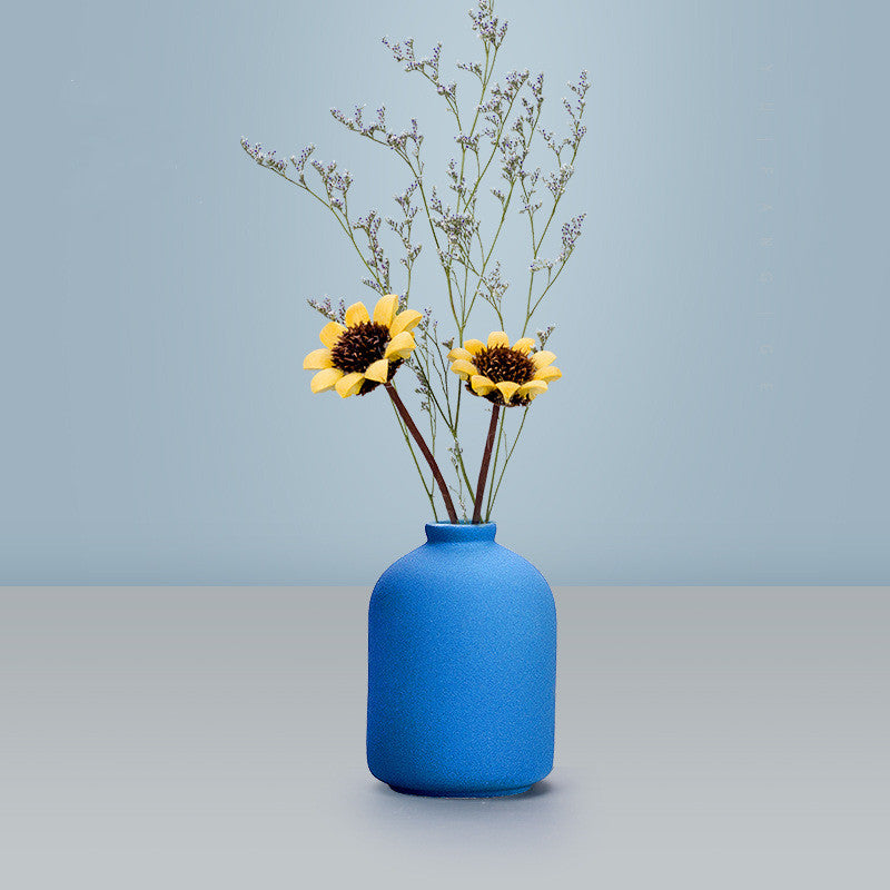 4 Inch Small Glass Vases Bulk Set for Artificial Flowers