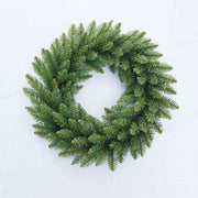 Artificial Christmas Wreaths Green Bulk DIY Holiday Decor 12 Inch 5 Pcs