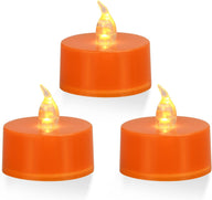 Bulk 12/24/50/100/200/400 Pack LED Flameless Battery Operated Tea Lights Candles for Events and Parties Decoration Wholesale