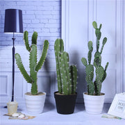 Artificial Cactus Plants 6 Pcs in Pot Bulk Wholesale Artificial Succulent Decor