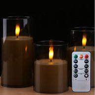 Bulk Remote Control LED Electronic Candles Flameless Candles for Wedding Festival Home Decorations Wholesale