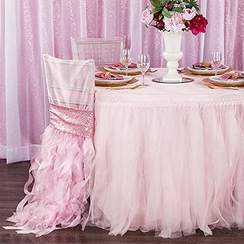 Bulk Curly Willow Chiavari Chair Back Slipcover in Fuchsia: Elegant Design, Perfect for Weddings and Special Events Wholesale
