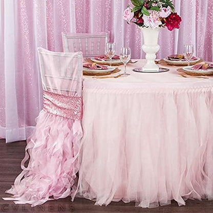 Bulk Curly Willow Chiavari Chair Back Slipcover in Fuchsia: Elegant Design, Perfect for Weddings and Special Events Wholesale