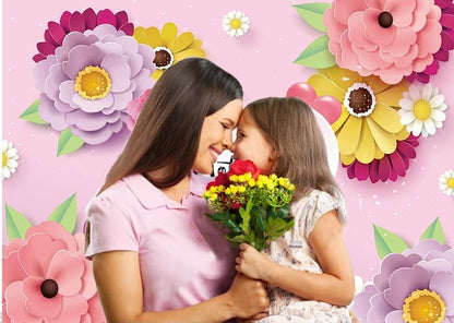 Bulk 7x5ft Mother's Day Banner Background Photography Backdrops for Mother's Day Party Decor and Decoration Wholesale