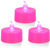 Bulk 12/24/50/100/200/400 Pack LED Flameless Battery Operated Tea Lights Candles for Events and Parties Decoration Wholesale