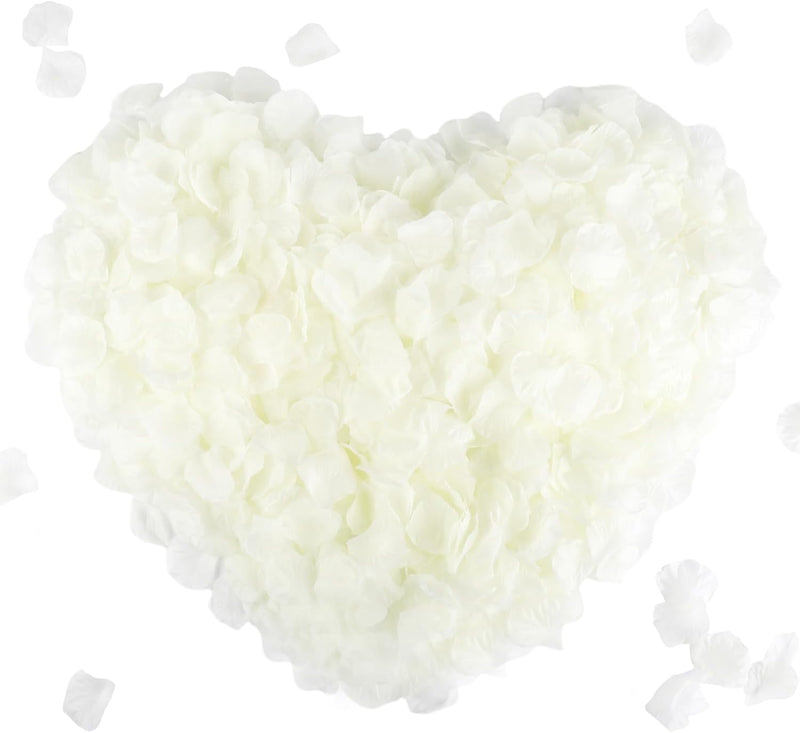 1500 Pcs Artificial Silk Rose Petals for Weddings, Proposals, Romantic Decor, Valentine’s Day, Anniversaries