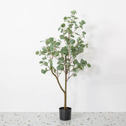 Artificial Eucalyptus Tree Plant Decor in Pot 24 Inch Indoor Outdoor Bulk Wholesale