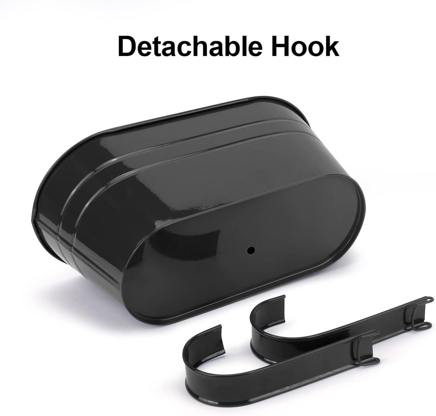 Premium Metal Wall Planters 4 Pack Large Hanging Flower Pots with Adjustable Hooks for Balcony Garden Patio Indoor Outdoor Decor