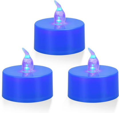 Bulk 12/24/50/100/200/400 Pack LED Flameless Battery Operated Tea Lights Candles for Events and Parties Decoration Wholesale