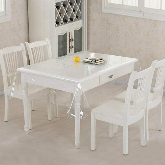 Bulk 55 x 78 Inch PVC Rectangle Tablecloth 100% Waterproof Table Cloth Protector Wholesale