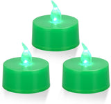 Bulk 12/24/50/100/200/400 Pack LED Flameless Battery Operated Tea Lights Candles for Events and Parties Decoration Wholesale