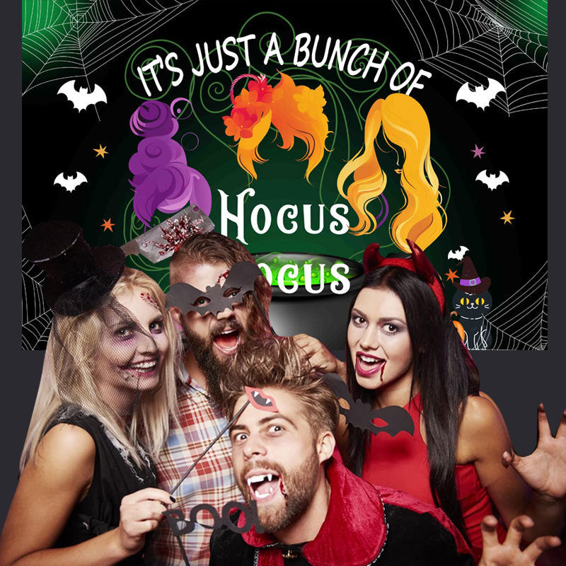 Bulk Halloween and Christmas Backdrop Banner Wall Covering and Hanging Photo Decoration Wholesale