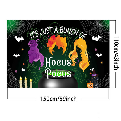 Bulk Halloween and Christmas Backdrop Banner Wall Covering and Hanging Photo Decoration Wholesale